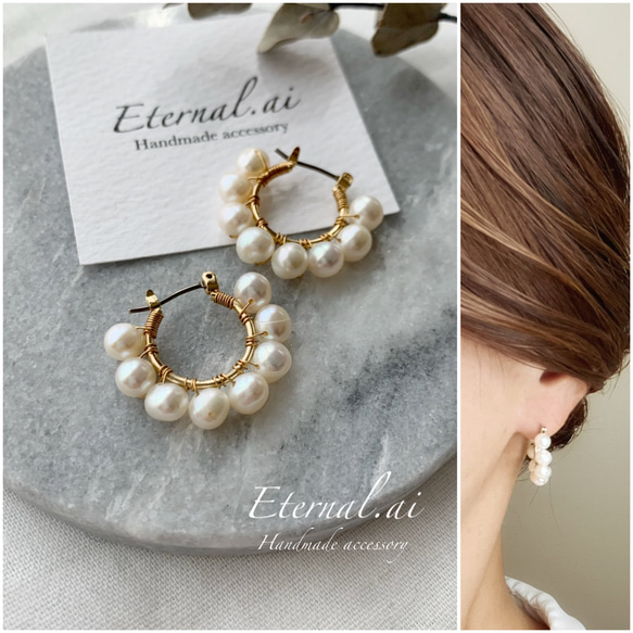 ☘️No.278 ピアス/イヤリング （カラフルレザーピアス【ドットピアス 