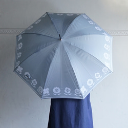 竹傘花盆 灰色長傘 防曬防雨 ALCEDO 161027 陽傘傘 第7張的照片
