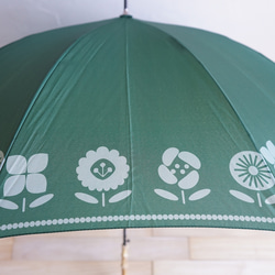 竹の傘 planter olive 晴雨兼用 長傘 ALCEDO 161028 日傘 雨傘 12枚目の画像