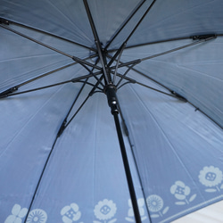 竹傘花盆海軍藍長傘晴雨兩用 ALCEDO 161030 遮陽傘雨傘 第13張的照片