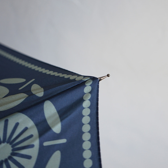 竹傘花盆海軍藍長傘晴雨兩用 ALCEDO 161030 遮陽傘雨傘 第12張的照片