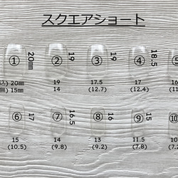 アースカラー地層ラインアートニュアンスのネイルチップ 7枚目の画像
