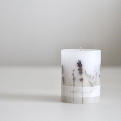 SHIN様オーダー／ボタニカルキャンドル◇かすみ草 キャンドル