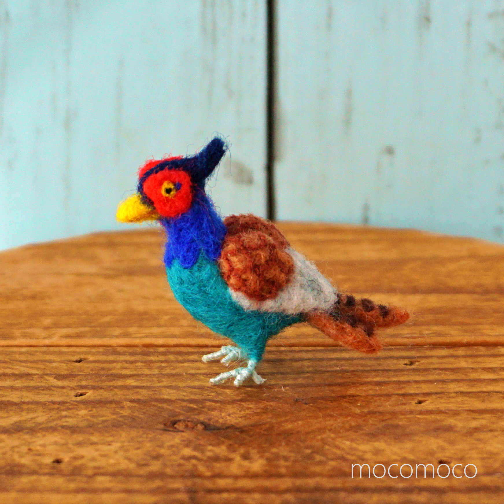 【受注制作作品】もこもこマスコット・U動物園シリーズ・キジのケン　☆あかころ☆akatin☆