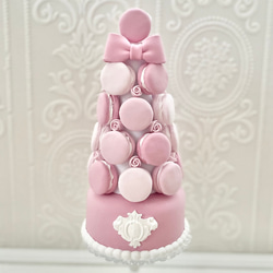 ピンクマカロンタワー】Pink Love Macaron Tower - 【Kitty