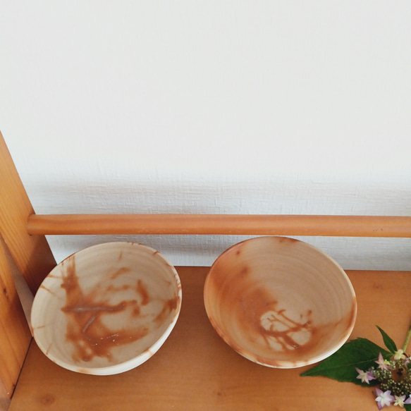 備前焼ペア飯茶碗 3枚目の画像