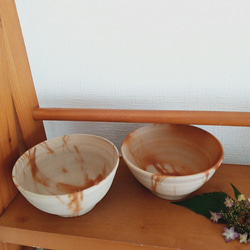 備前焼ペア飯茶碗 4枚目の画像