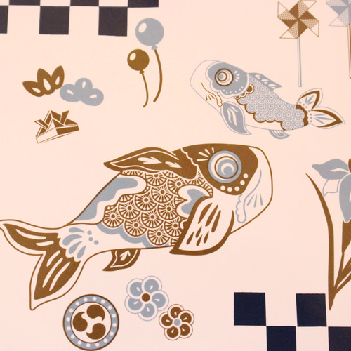 こいのぼり 季節飾り 和の風を感じるウォールアート 【端午の節句