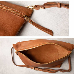 肩背包、手拿包、斜背包、肩帶、海軍藍、HAB015 第16張的照片