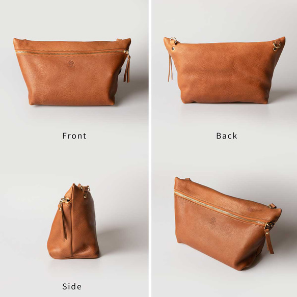 肩背包、手拿包、斜背包、肩帶、海軍藍、HAB015 第17張的照片