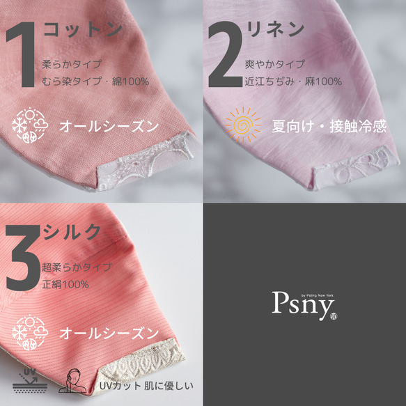 PSNY Herschel 2 Pointe 蕾絲花粉無紡布過濾器帶成人可愛 3D 成人口罩 LH03 第7張的照片