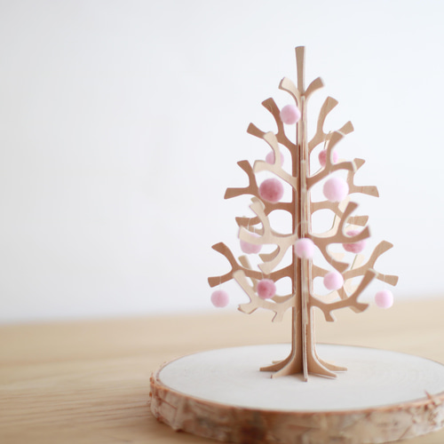 14cm lovi ミニツリー『sakura 花 ピンク 』オーナメント 〜 ピンク