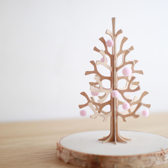 14cm lovi ミニツリー『sakura 花 ピンク 』オーナメント 〜 ピンク