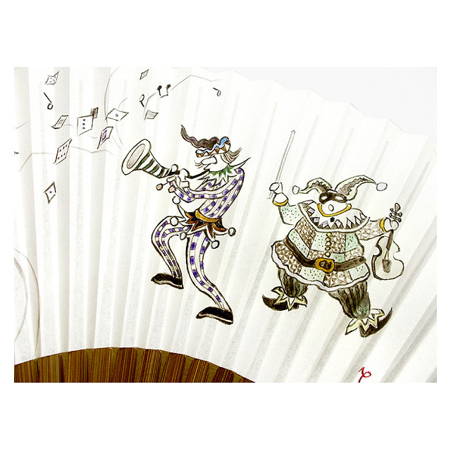 扇子（ピエロの音楽隊）