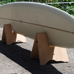 《受注製作》木製折りたたみボードスタンド・サーフィン・サーフボード・スノーボード 5枚目の画像