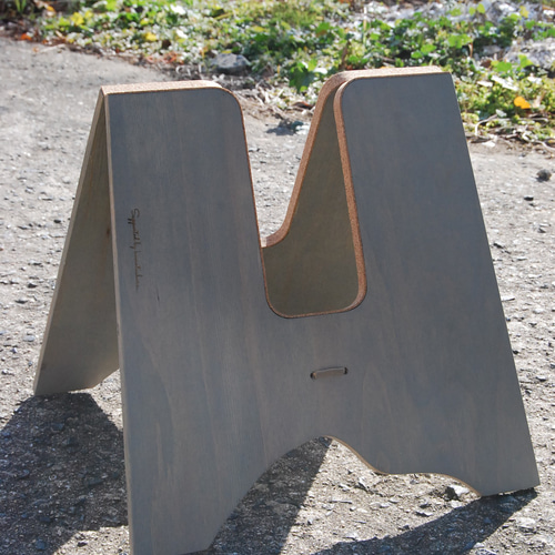 new color 誕生！木製サーフボードスタンド《受注製作》1組2個 椅子