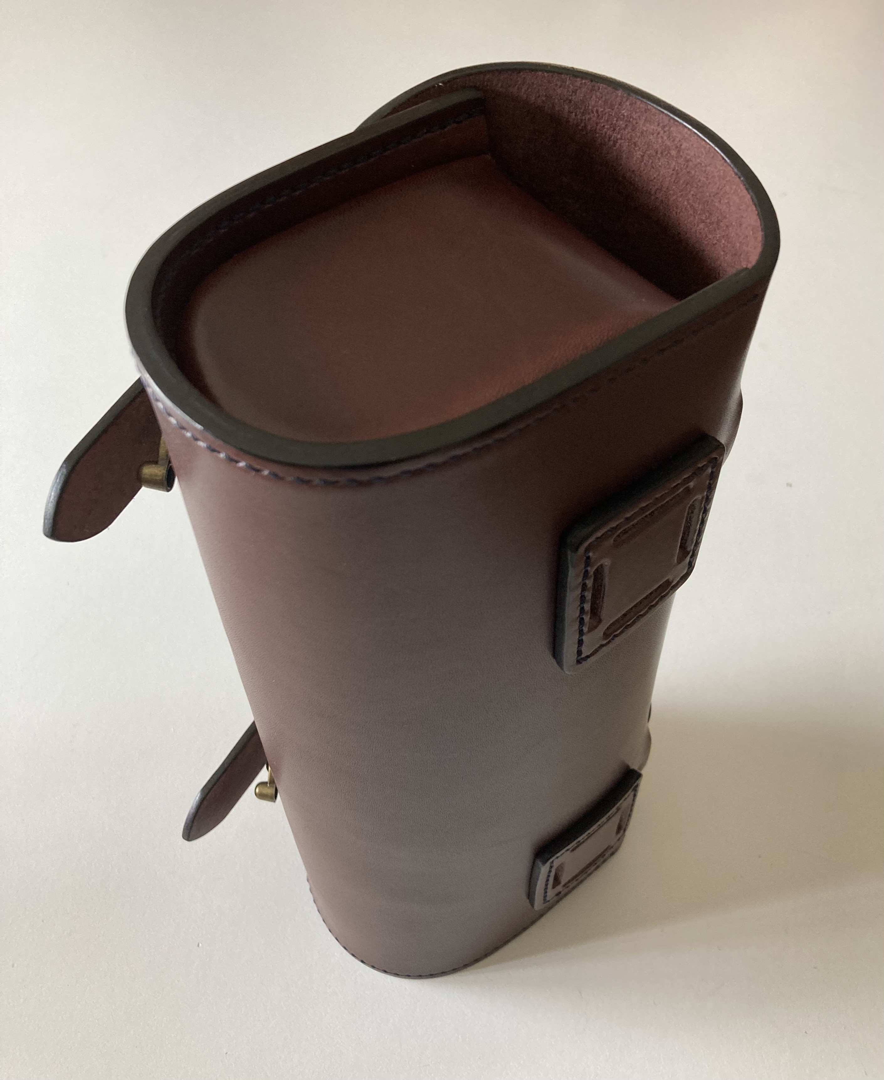 栃木レザー＊バイクツールバック＊バイクバック＊本革＊ロードバイク＊ヌメ革