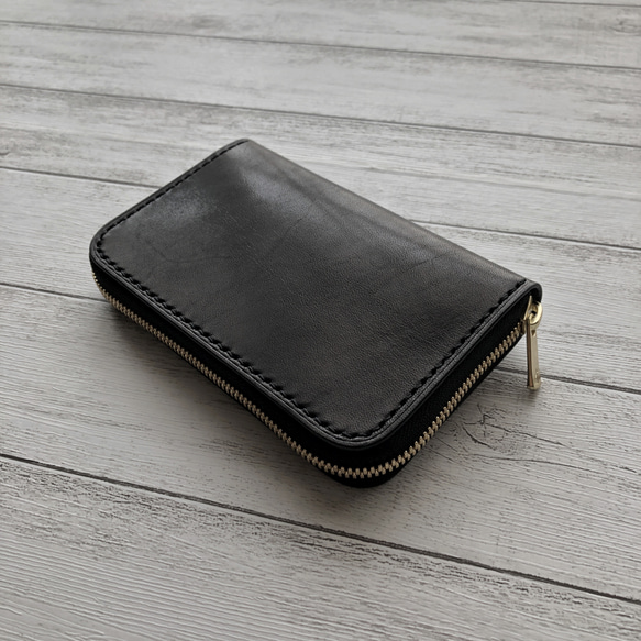 ミドルウォレット　MW-M4 栃木レザー ミドルウォレット MW-M4. 栃木レザー 三つ折り財布