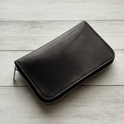 国内最高峰栃木レザーMiddle Leather Wallet  Wild 国内最高峰栃木レザーMiddle Leather Wallet Wild 【公式通販】