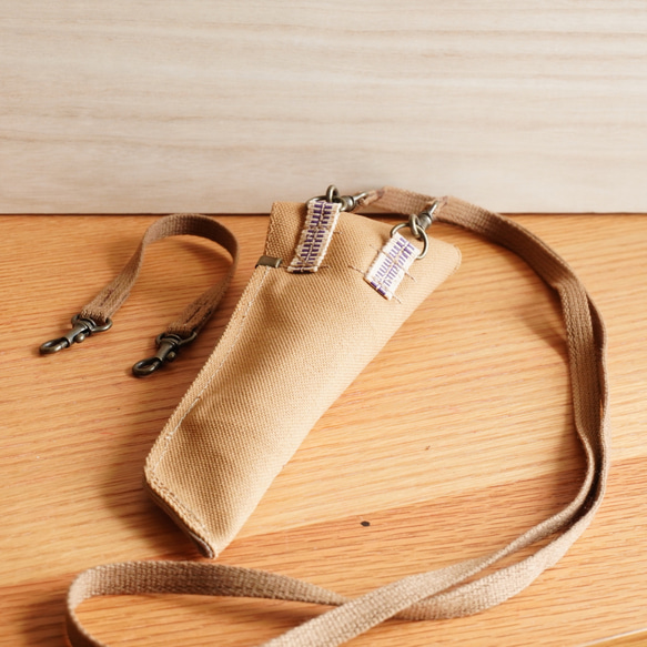 Pen case Crepe type 2 Pencil case Okayama denim Canvas Sanada st 第8張的照片