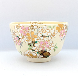 抹茶茶　京焼　桜木文 75c24df6b4cf65483080c5751015e0