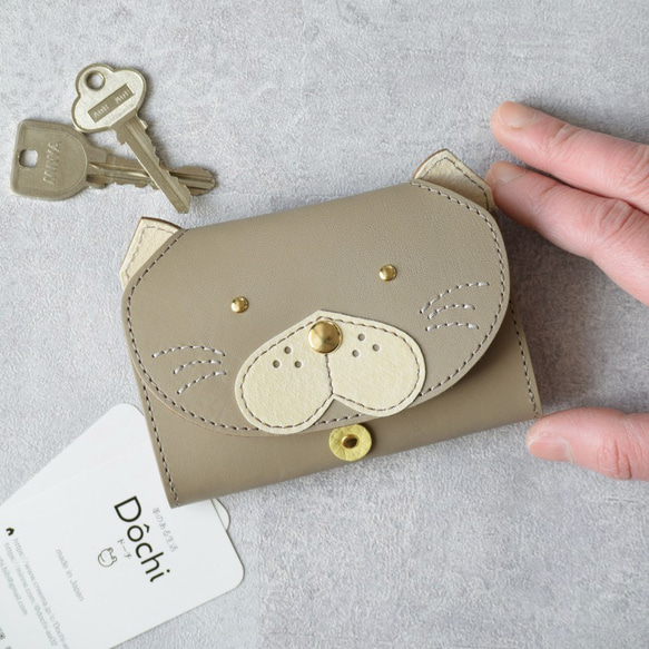 mochapanda　象の形 ケース グレー レザー Kabasan Multi Case – マザーハウス 公式サイト