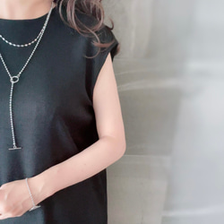 再販サージカルステンレス☆ハンマー打ち凸凹ドロップロングネックレスSALE6点 fit=scale-down,w=1200