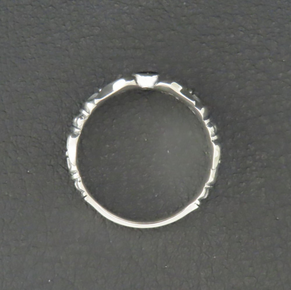 百合の紋章リング シルバー925 指輪 【刻印無料】 ユリ ゆり 百合 リング シルバー シルバーアクセサリー メンズ 7枚目の画像