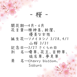 桜のイヤーカフ  ～花の宴～ （ つまみ細工＊受注制作 ） 7枚目の画像