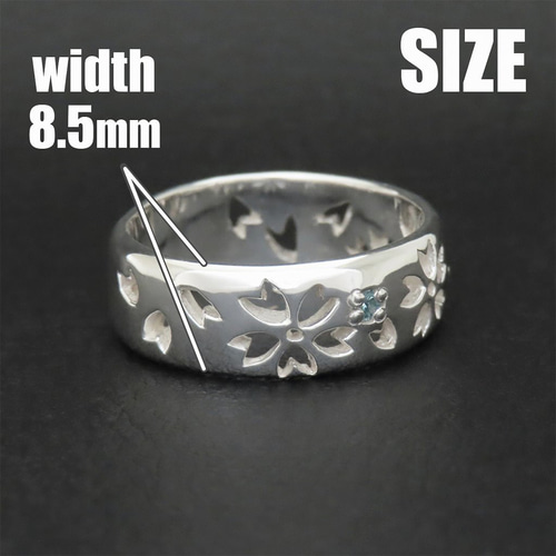 美品 Flower motif Ring 18k×925 刻印 フラワーリング 指輪 ダイヤモンド フラワーリング プラチナ プラチナ900 pt900