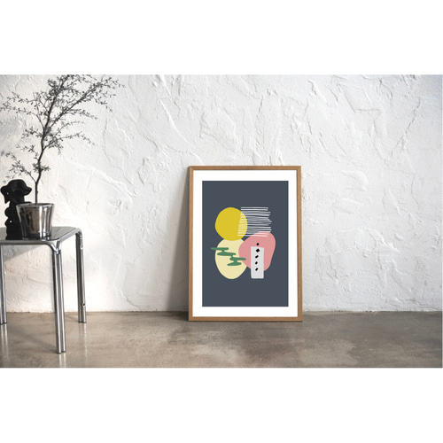 北欧 風 モダン アート ポスター【 collection. 】:/074/ シンプル