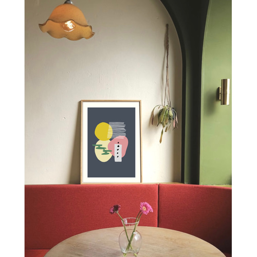 北欧 風 モダン アート ポスター【 collection. 】:/074/ シンプル