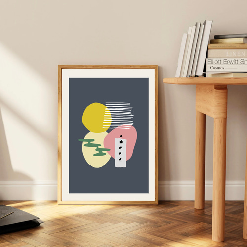 北欧 風 モダン アート ポスター【 collection. 】:/074/ シンプル