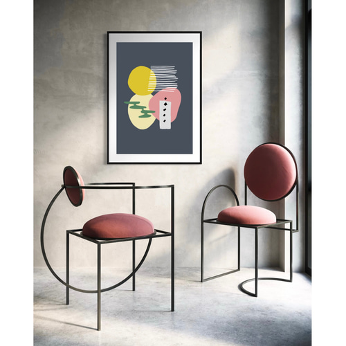 北欧 風 モダン アート ポスター【 collection. 】:/074/ シンプル