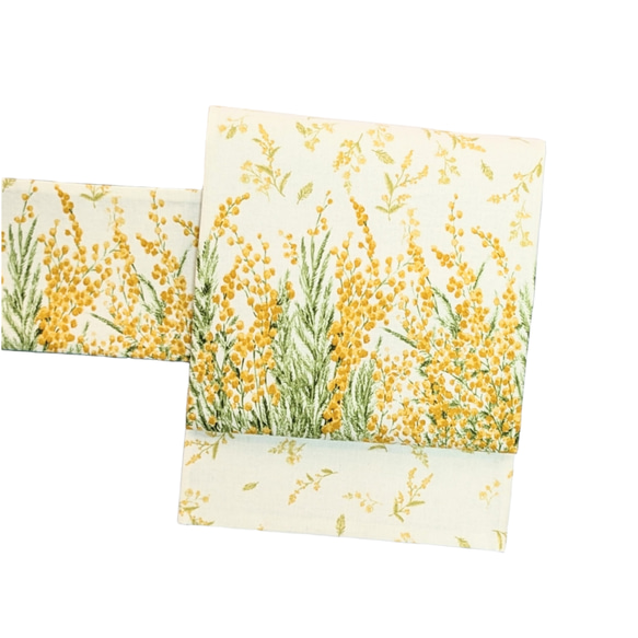 ファブリック名古屋帯【ミモザ】 和装小物（帯・半襟） 寿々女キモノ