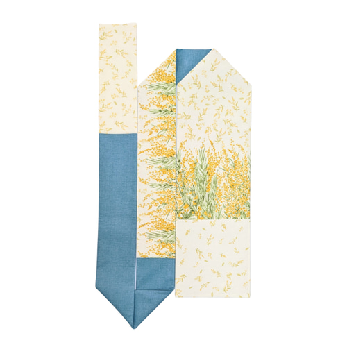 ファブリック名古屋帯【ミモザ】 和装小物（帯・半襟） 寿々女キモノ