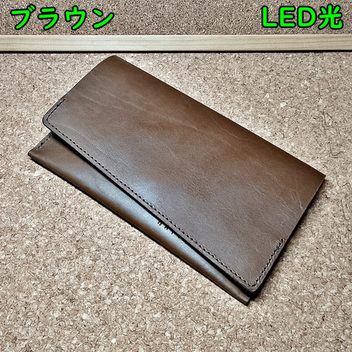 形が選べるふくさ 袱紗 慶弔両用 金封 男女兼用 本革 ヌメ革 サドル