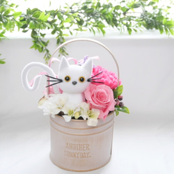もこペット【うさぎ】プリザーブドフラワー 花 ペット 母の日 フラワー