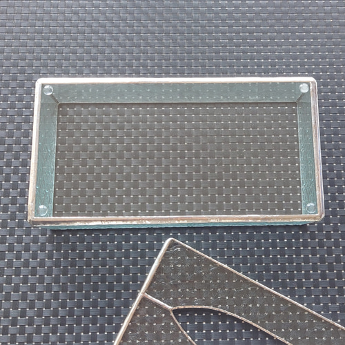 ステンドグラス ティッシュボックス フローラ gm-029 ティッシュケース