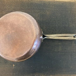 銅製ミルクパン(Lサイズ:口径約12㎝)　※受注品 4枚目の画像