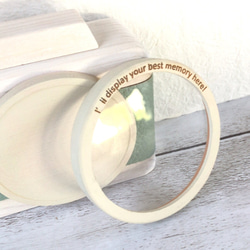結婚式のウェルカムボードで使おう！白く爽やかなカメラ型フォトフレーム 8枚目の画像
