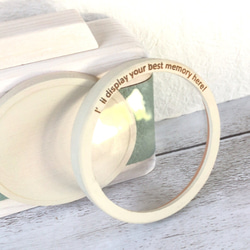 結婚式のウェルカムボードにぴったりのカメラ型フォトフレーム 9枚目の画像