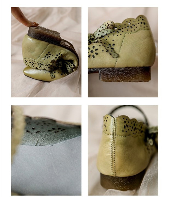 ポイン テッド トゥ 靴 スリッポン レディース 靴 バレエ シューズ フラット シューズ 走れる パンプス 可愛い靴 7枚目の画像