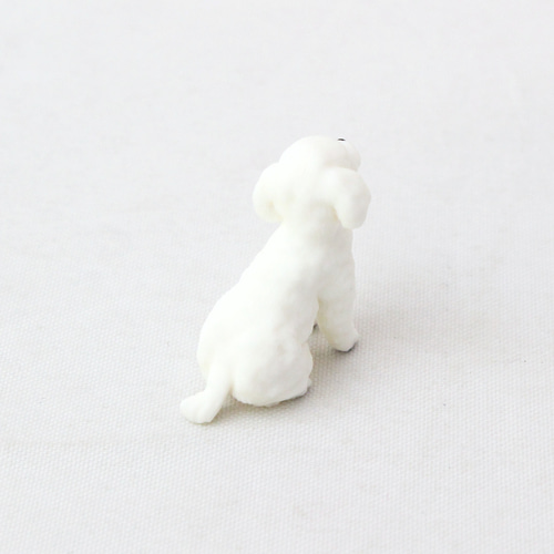 トイプードル　ホワイト　テディベア　ぬいぐるみ プレミアムパピー トイプードル ホワイトS【ぬいぐるみ】【人形