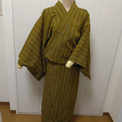 再販！普段着単衣着物のお仕立てお好きな生地で、承ります！手縫い