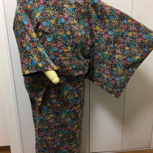 再販！普段着単衣着物のお仕立てお好きな生地で、承ります！手縫い