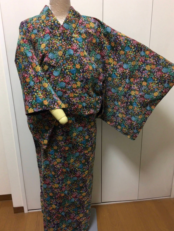 再販！普段着単衣着物のお仕立てお好きな生地で、承ります！手縫い