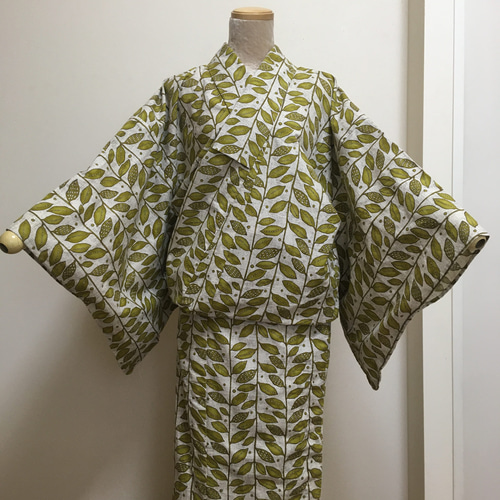 ☆単衣の着物☆ 手縫い☆ 再販！普段着単衣着物のお仕立てお好きな生地で、承ります！手縫い
