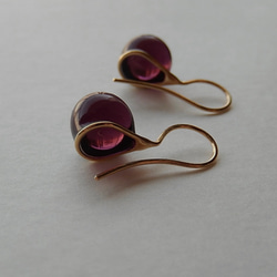 Teardrop - grape purple 2枚目の画像