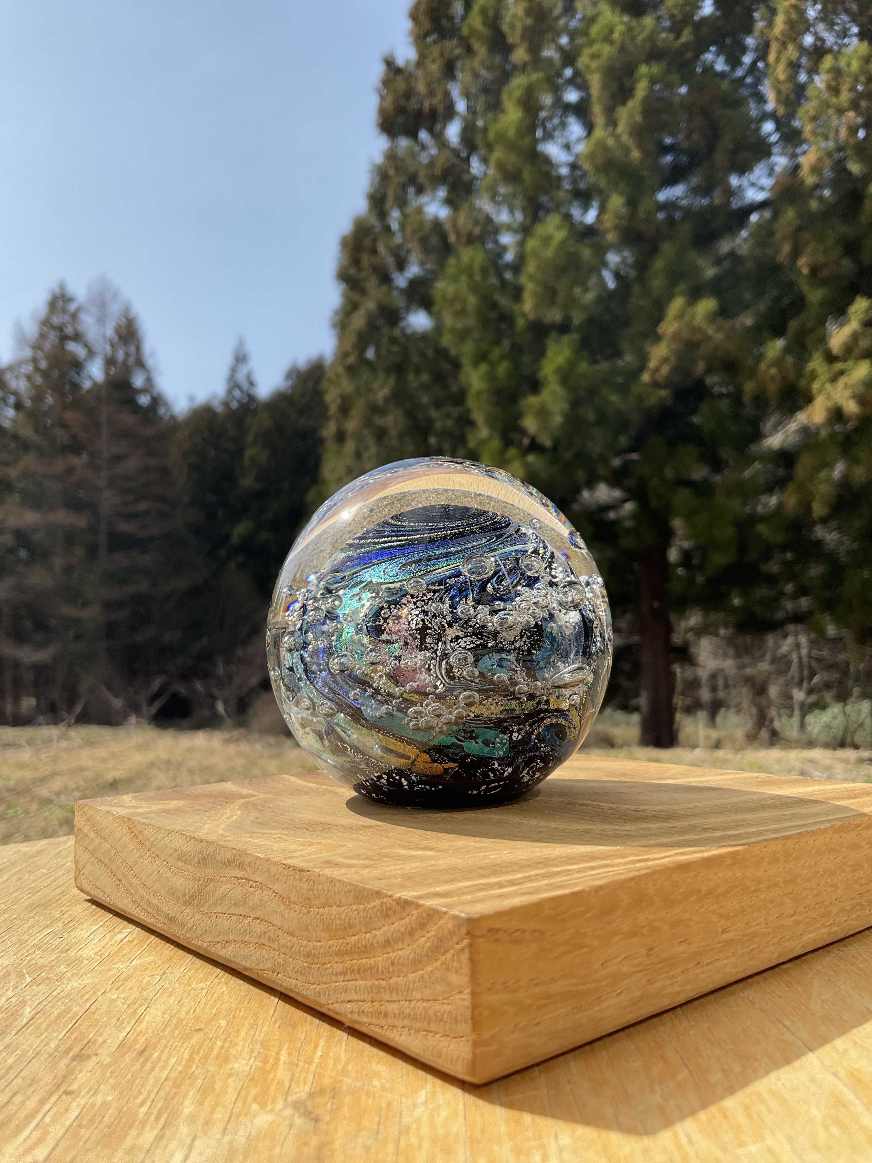 海外最新 ART609 「宇宙空間HX2(ダークブラウン)」 チェコの銅版画 版画